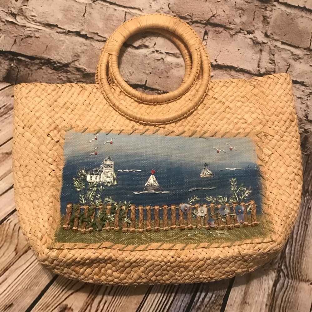 St. John’s Bay Vintage Straw Bag